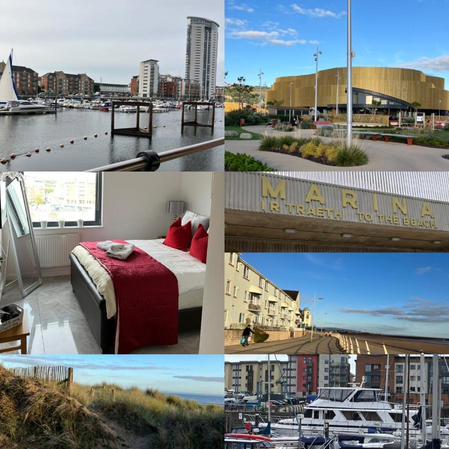 Swansea Bay, Marina & Arena View Mins To Beach & City Экстерьер фото